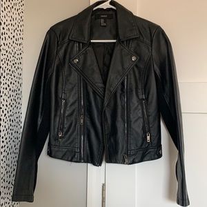Forever 21 faux leather jacket